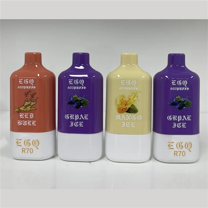 High-Capacity Disposable E-Cigarette 6000puff Refill Liquid