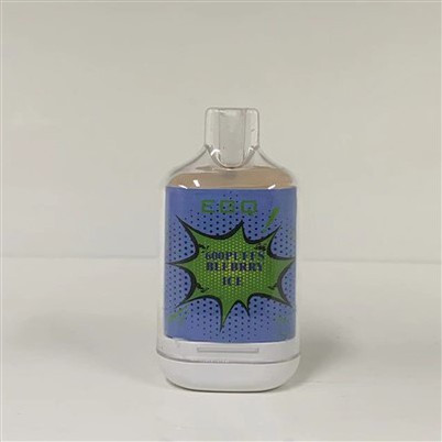Vape za enkratno uporabo s 600 vpihi